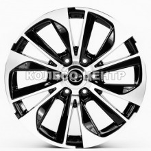 Replica Toyota (TY1507) 8,5x20 6x139,7 ET25 DIA110,1 (gloss black machined face)