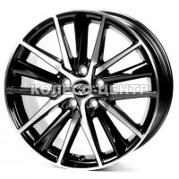 Replica Toyota (TY1638) 8x18 5x114,3 ET50 DIA60,1 (gloss black machined face)