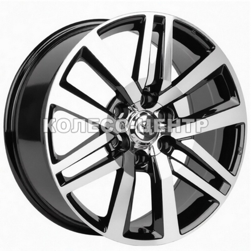 Replica Toyota (TY2026) 8,5x20 6x139,7 ET25 DIA106,1 (black machined face) Колесо-Центр Запоріжжя