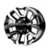 Replica Toyota (TY3187) 7x16 5x150 ET0 DIA110,5 (black machined face)
