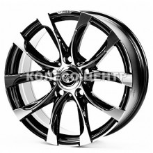 Replica Toyota (TY3249) 8,5x20 5x150 ET50 DIA110,1 (black machined face)