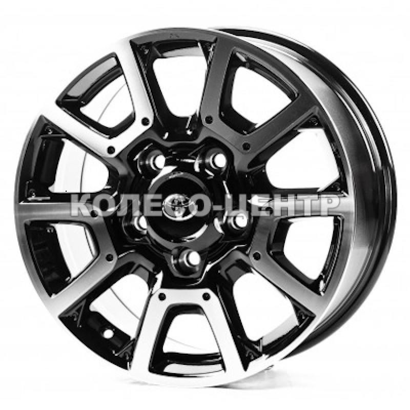 Replica Toyota (TY3435) 8x18 5x150 ET60 DIA110,1 (black machined face) Колесо-Центр Запоріжжя