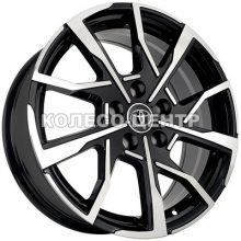 Replica Toyota (TY3536) 7x17 5x114,3 ET35 DIA60,1 (gloss black machined face)