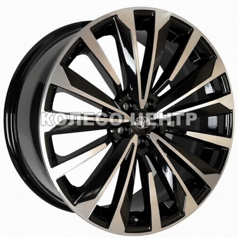 Replica Toyota (TY374) 7,5x17 5x114,3 ET40 DIA60,1 (black machined face) Колесо-Центр Запоріжжя