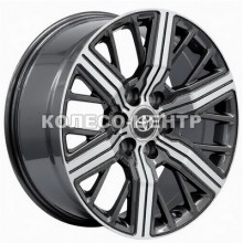 Replica Toyota (TY392) 8,5x20 6x139,7 ET25 DIA106,1 (gun metal machined face)