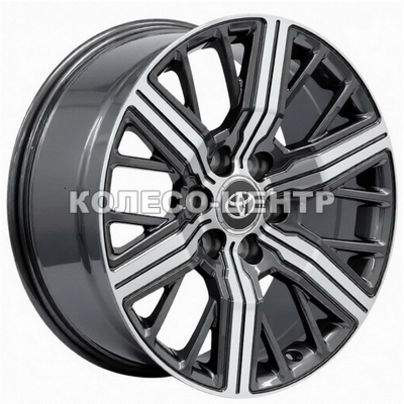 Replica Toyota (TY392) 8,5x20 6x139,7 ET25 DIA106,1 (gun metal machined face) Колесо-Центр Запоріжжя