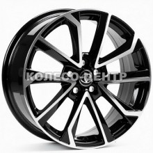 Replica Toyota (TY408) 8x18 5x114,3 ET50 DIA60,1 (black machined face)