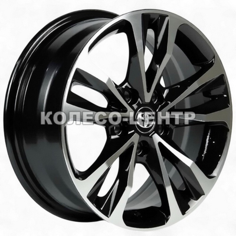Replica Toyota (TY415) 7x17 5x114,3 ET45 DIA60,1 (black machined face) Колесо-Центр Запоріжжя