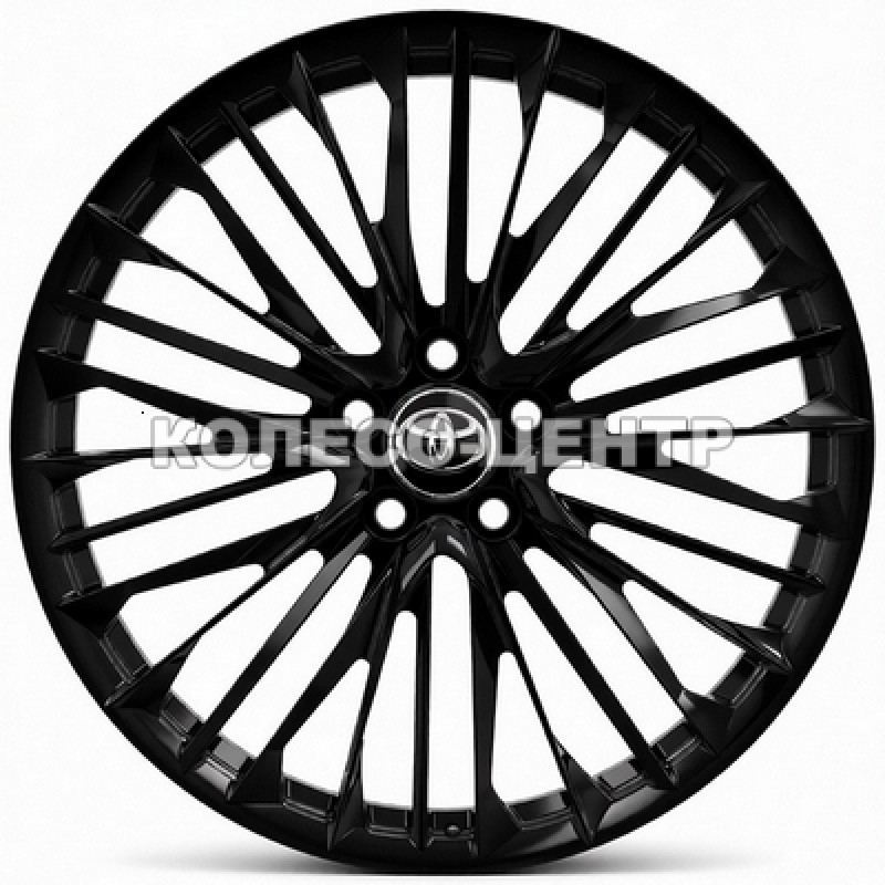 Replica Toyota (TY429) 8x19 5x114,3 ET40 DIA60,1 (hyper black) Колесо-Центр Запоріжжя