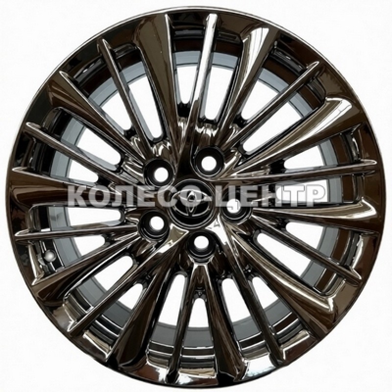 Replica Toyota (TY434) 6,5x17 5x114,3 ET33 DIA60,1 (black vacuum chrome) Колесо-Центр Запоріжжя