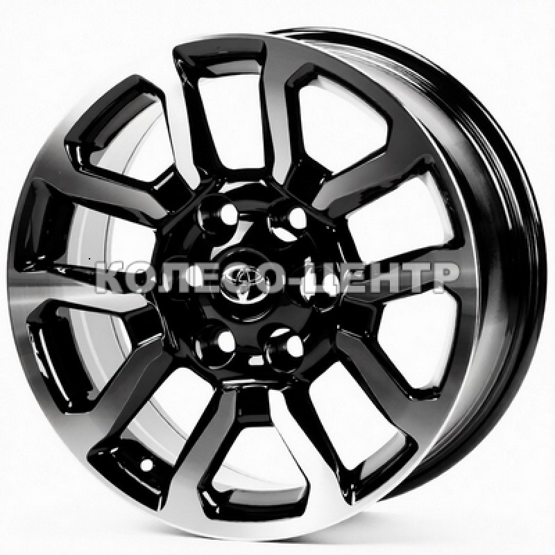 Replica Toyota (TY471) 7,5x18 6x139,7 ET25 DIA106,1 (black machined face) Колесо-Центр Запоріжжя