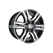 Replica Toyota (TY718) 7,5x17 6x139,7 ET25 DIA106,1 (BKF)