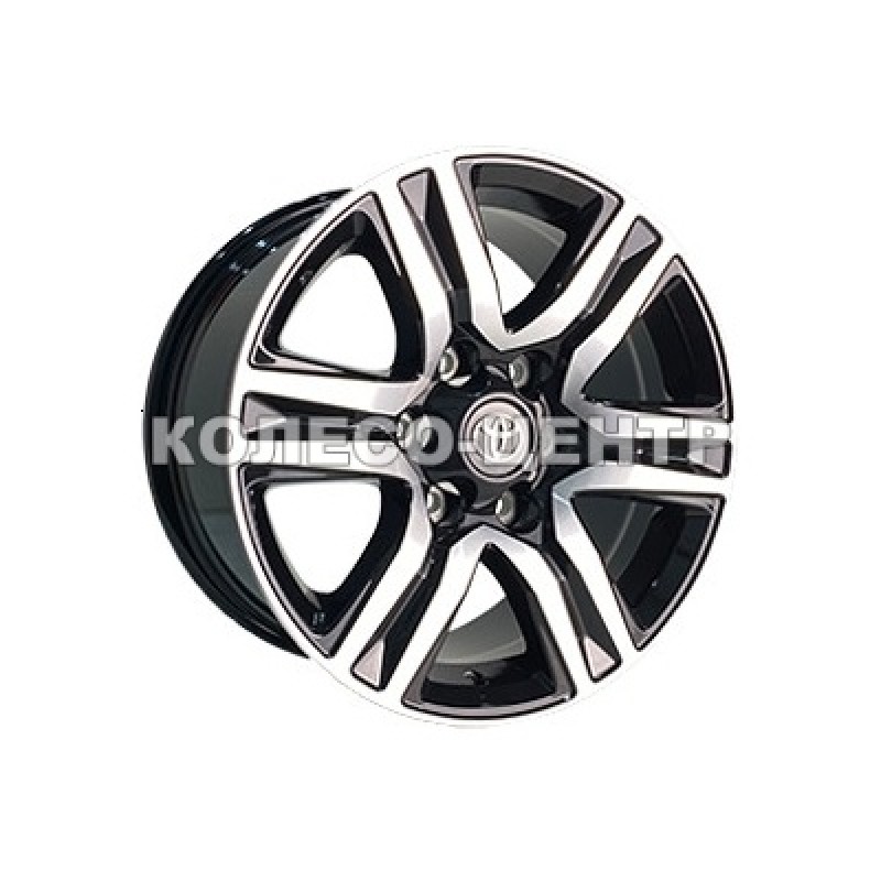 Replica Toyota (TY718) 7,5x17 6x139,7 ET25 DIA106,1 (BKF) Колесо-Центр Запоріжжя