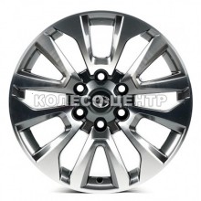Replica Toyota (TY887) 7,5x17 6x139,7 ET25 DIA106,1 (black machined face)