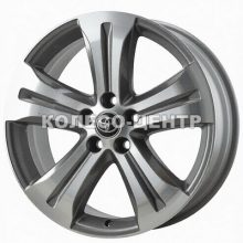 Replica Toyota (TY9008) 7,5x19 5x114,3 ET35 DIA60,1 (gun metal machined face)