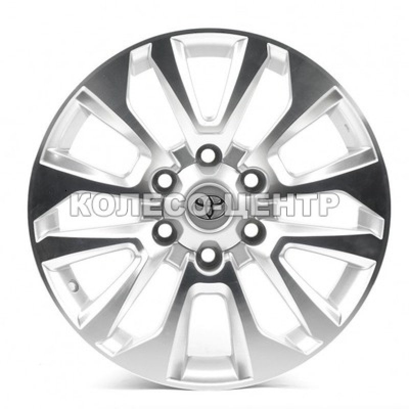 Replica Toyota (TY937) 7,5x18 6x139,7 ET25 DIA106,1 (silver machined) Колесо-Центр Запоріжжя