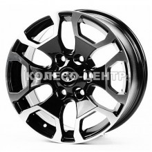 Replica Toyota (TY963) 7,5x17 6x139,7 ET25 DIA106,1 (black machined face)