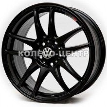 Replica Volkswagen (FF-505) 7x16 5x112 ET40 DIA66,6 (matt black)