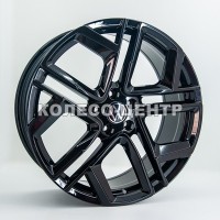 Replica Volkswagen (GT-3S1243) 8,5x20 5x112 ET38 DIA57,1 (black)