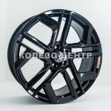 Replica Volkswagen (GT-3S1243) 8,5x20 5x112 ET38 DIA57,1 (black)