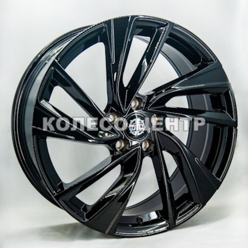 Replica Volkswagen (GT5772) 8x19 5x112 ET40 DIA57,1 (black) Колесо-Центр Запоріжжя