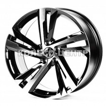 Replica Volkswagen (VV3394) 8,5x19 5x112 ET35 DIA57,1 (gloss black machined face)