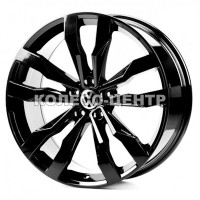 Replica Volkswagen (VV5389) 8,5x20 5x112 ET38 DIA57,1 (gloss black)