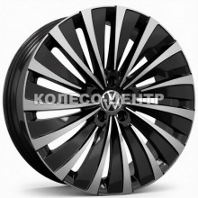 Replica Volkswagen (VW238) 7x20 5x112 ET34 DIA57,1 (black machined face)