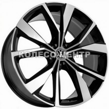 Replica Volkswagen (VW3483) 9x21 5x112 ET34 DIA57,1 (black machined)