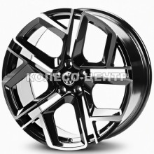 Replica Volkswagen (VW3486) 8,5x20 5x112 ET38 DIA57,1 (black machined)