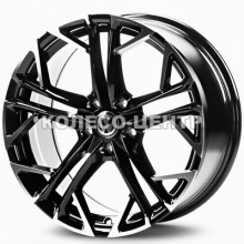 Replica Volkswagen (VW3531) 8x18 5x112 ET40 DIA57,1 (black machined)