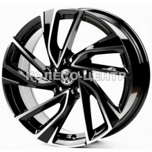 Replica Volkswagen (VW3567) 8x19 5x112 ET40 DIA57,1 (black machined)