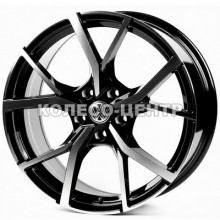 Replica Volkswagen (VW6113) 8x18 5x112 ET45 DIA57,1 (gloss black)