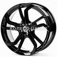 Replica Volkswagen (VW698) 8x18 5x112 ET45 DIA57,1 (black)