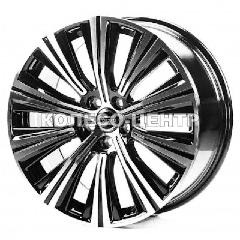 Replica Volvo (V19733) 8,5x19 5x108 ET48 DIA63,4 (gloss black machined face) Колесо-Центр Запоріжжя