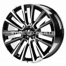 Replica Volvo (V22670) 9x22 5x108 ET38,5 DIA63,4 (gloss black machined face) Колесо-Центр Запоріжжя