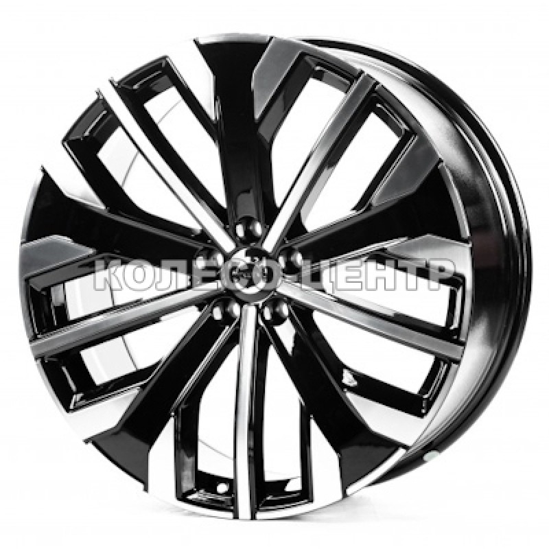 Replica Volvo (V3460) 9x21 5x108 ET38,5 DIA63,4 (black machined face) Колесо-Центр Запоріжжя