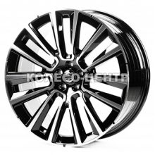 Replica Volvo (V3562) 9x21 5x108 ET38,5 DIA63,4 (black machined face)