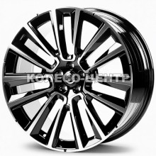 Replica Volvo (VO3562) 9x21 5x108 ET38,5 DIA63,4 (black machined)