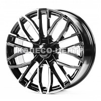 Replica Zeekr (ZE3166) 8,5x21 5x108 ET40 DIA63,4 (black machined face)