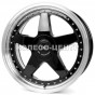 TEC-Speedwheels GT Evo-R 8x18 4x100 ET35 DIA64,1 (gloss black lip polished) Колесо-Центр Запоріжжя