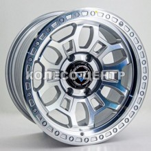 VLF ULFS07 8,5x17 6x139,7 ET-10 DIA106,1 (silver)