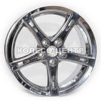 Verde V58 5IVE 8x17 5x100 ET38 DIA66,6 (gloss black)