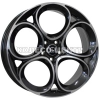 WSP Italy Alfa Romeo (W262) Sankt Moritz 8,5x20 5x110 ET31 DIA65,1 (gloss black polished)