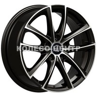 WSP Italy Audi (WD001) Praslin 7x17 5x112 ET40 DIA57,1 (gloss black polished)