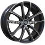 WSP Italy Audi (WD001) Praslin 7x17 5x112 ET40 DIA57,1 (gloss black polished) Колесо-Центр Запоріжжя