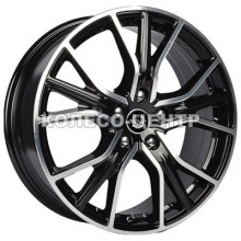 WSP Italy Audi (WD004) Zurich 8x18 5x112 ET26 DIA66,6 (gloss black polished)