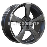 WSP Italy Audi (WD005) Formentera 8x18 5x112 ET39 DIA66,6 (matt gun metal polished)