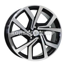 WSP Italy Volkswagen (W469) Giza 7,5x18 5x100 ET51 DIA57,1 (gloss black polished)