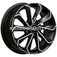 WSP Italy Volkswagen (WD003) Corinto 6,5x16 5x112 ET46 DIA57,1 (gloss black polished)